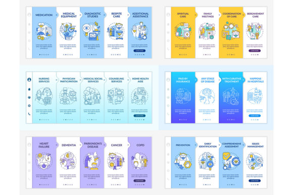 Hospice Care Service Onboarding Template Graphics Review