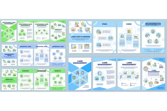Land Management Brochure Template Set Review