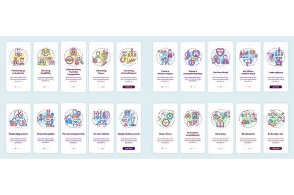 Personal Branding Onboarding Mobile App Design Review