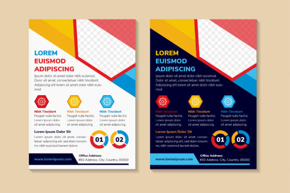 Review: Dummy Text Colorful Vertical Flyer
