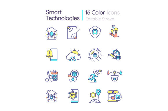 Smart Technologies RGB Color Icons Set: A Designer’s Practical Take