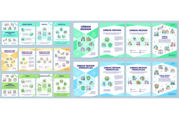 Urban Design Brochure Template Set Review